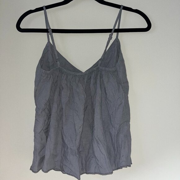 Brandy Melville Grey Flowy Tank Top - Picture 2 of 4
